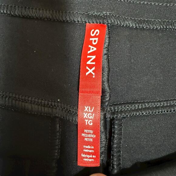 New! $148 SPANX 20252Q SPANXsmooth PerfectFit Ponte Flare Pants Sz Petite XL - Picture 4 of 11